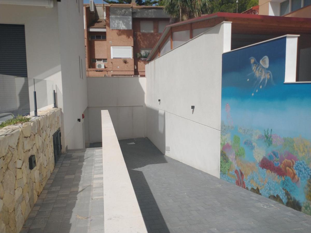 Modern Nieuwbouwappartement Aan Het Strand Van De Mar Menor In Santiago De La Ribera Lo Pagán Exterior foto