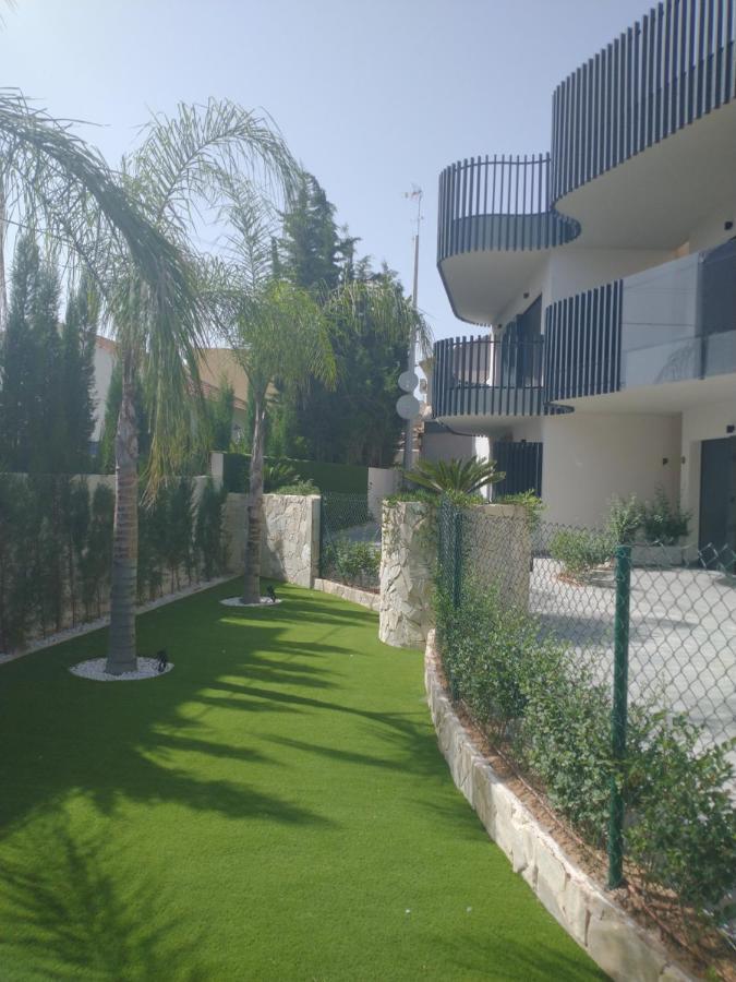 Modern Nieuwbouwappartement Aan Het Strand Van De Mar Menor In Santiago De La Ribera Lo Pagán Exterior foto