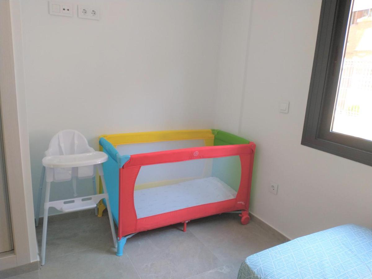 Modern Nieuwbouwappartement Aan Het Strand Van De Mar Menor In Santiago De La Ribera Lo Pagán Exterior foto